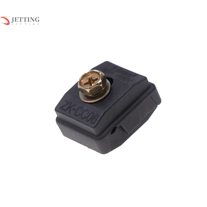 50A Insulated Puncture Wire Clip 400V Break-proof T-shaped Terminal Splitter Wire Clamp Connector Suit For 1-6mm Square