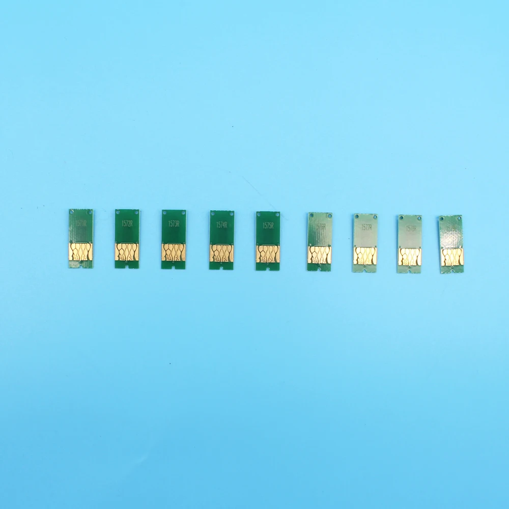 Ink Cartridge Chip refill CISS CIS ARC chip auto reset chip 9 PCS for Epson R3000 157 1571 1572 1573