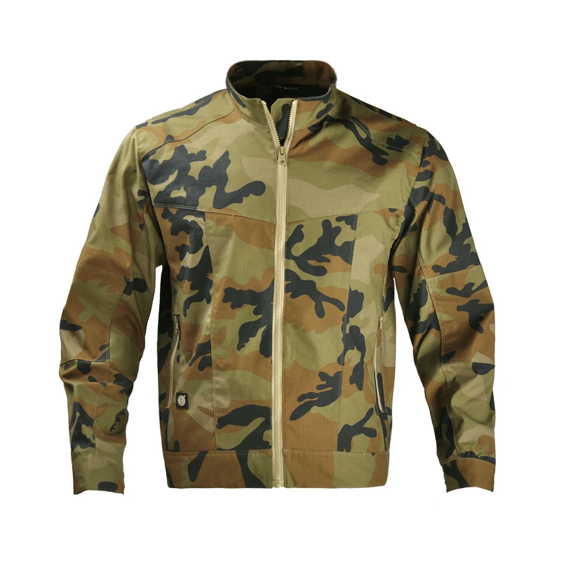 

HAN WILD Tactical Jacket Men Combat Jacket Wear-resistant Coat Breathable Climbing Mens Casual Coats Male Outdoor Hiking Jackets