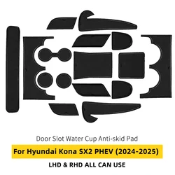 Universal Anti - Slip Car Door Groove Mat - Premium Auto Accessories - 15 (Black)