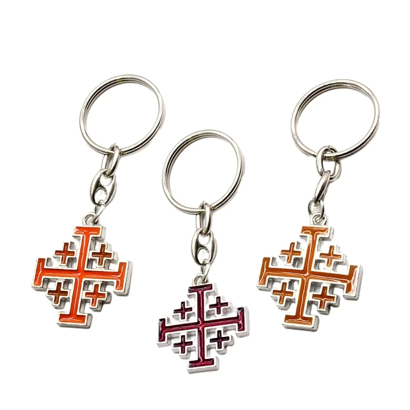 

Styles Keychains Pendants CarKey Keychains Charm Religious Key Rings