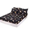 Printing Fitted Bed Sheets For Home Bed Dustproof Protective Case Single Double Queen King Bed Mattress Cover 1pcs Bedding 4