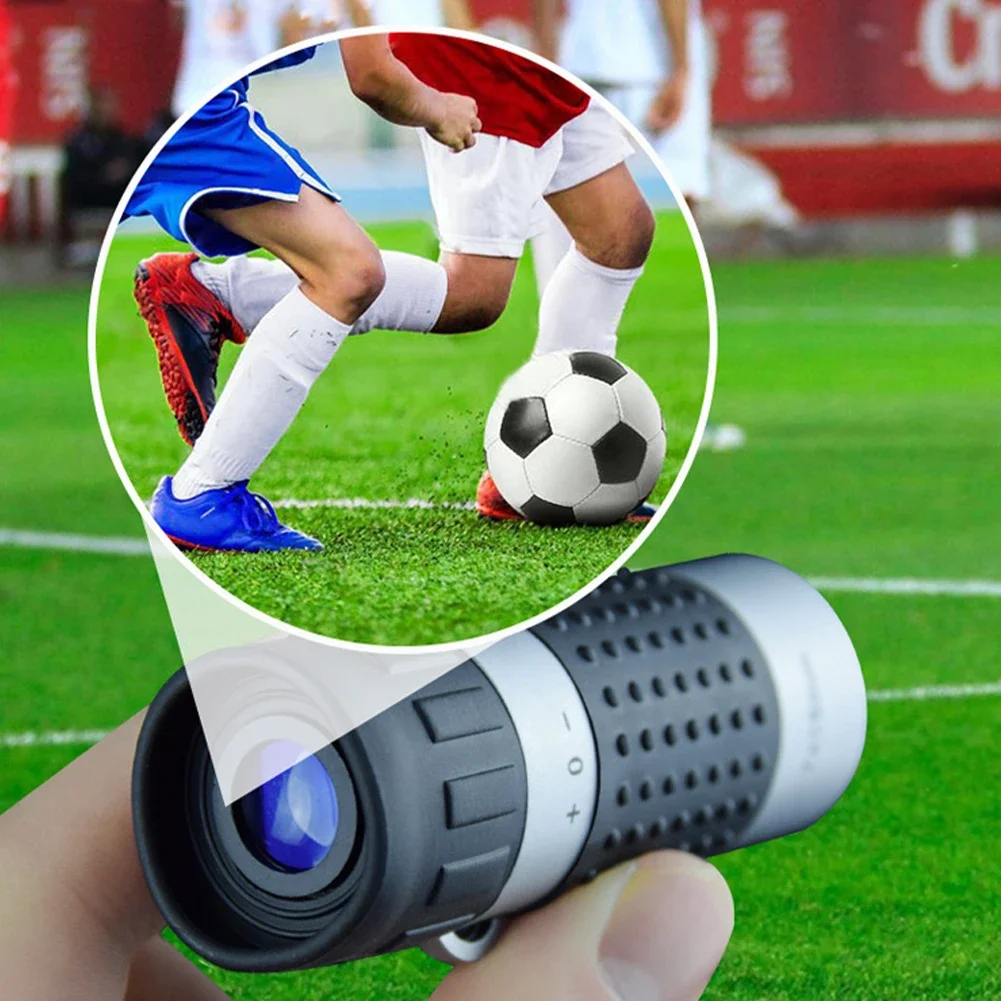 1Pc Mini Powerful Monocular Telescope 7x18 Zoom Binoculars Long Range Night Spyglass for Outdoor Camping Bird Watching Tools