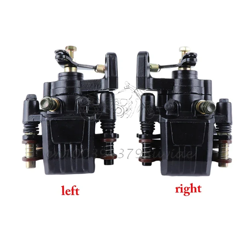 Left/Right 90mm Rear Hydraulic Brake Caliper For Jinling ATV Quad 250CC EEC JLA-21B Accessories Dirt Pit Pro Bike Modified Parts tuning brake systems big brake kit ap 18z 6 pot modified racing brake caliper