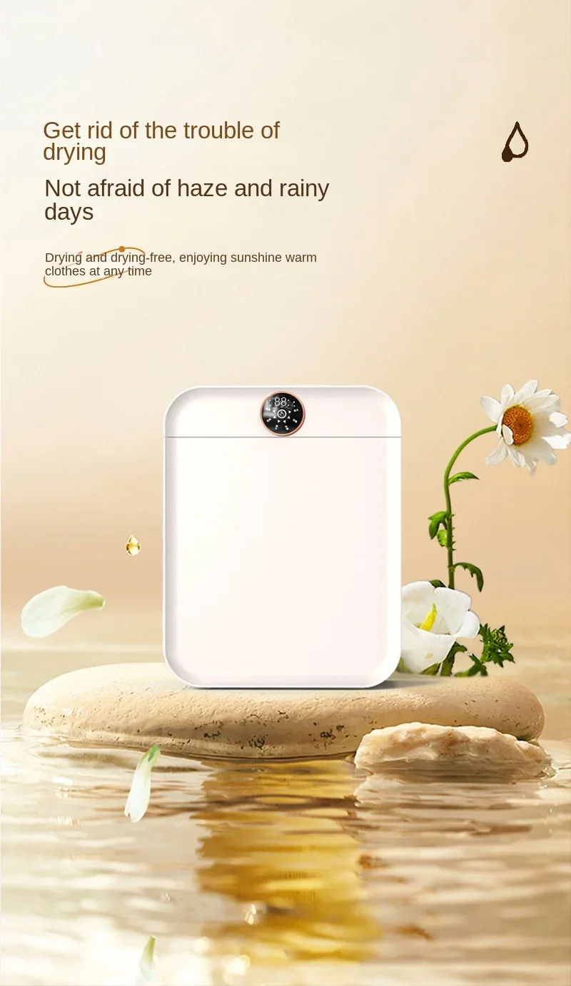 Multi-Function Mini Hanging Towel Dryer for Household Underwear Baby Clothes Removing Mites with Drying Function 3