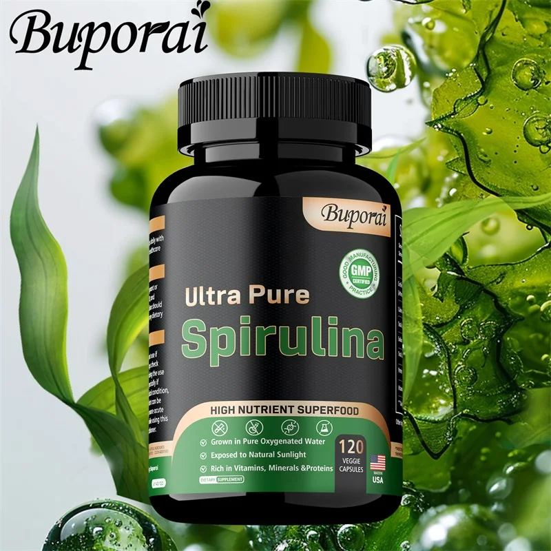 Organic Spirulina-Detoxification Immune System Cardiovascular Health organic spirulina