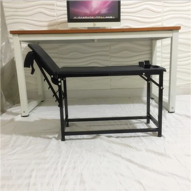 Forced Split Leg Chair Restraint Bench Flirting Handcuffs Binding Tools BDSM Bondage Adult Games Sex Furniture Toys for Couples