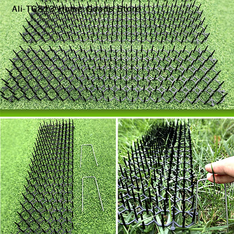 [TG813]Garden Cat Scat Mat Anti Cat Dog Repellent Mat Deterrent Spike Mat Garden Supply - 4