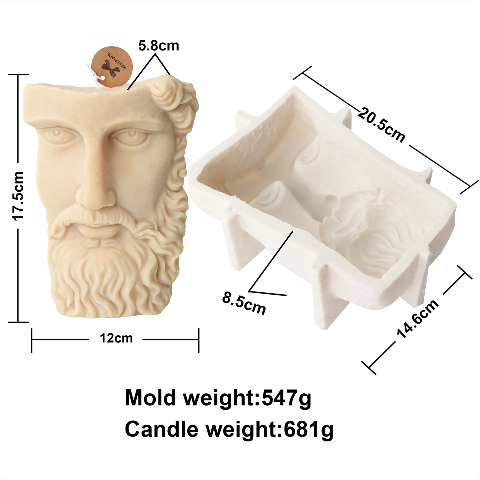 Large 20cm mold