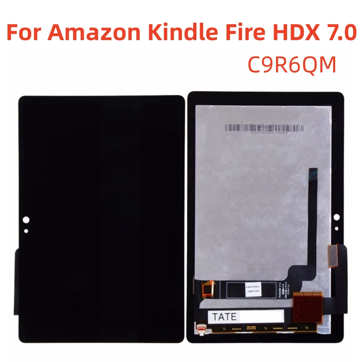 

New For Amazon Kindle Fire HDX 7.0 HDX7 C9R6QM LCD Display Panel Screen + Digitizer Touch Sreen Glass Assembly Replacement