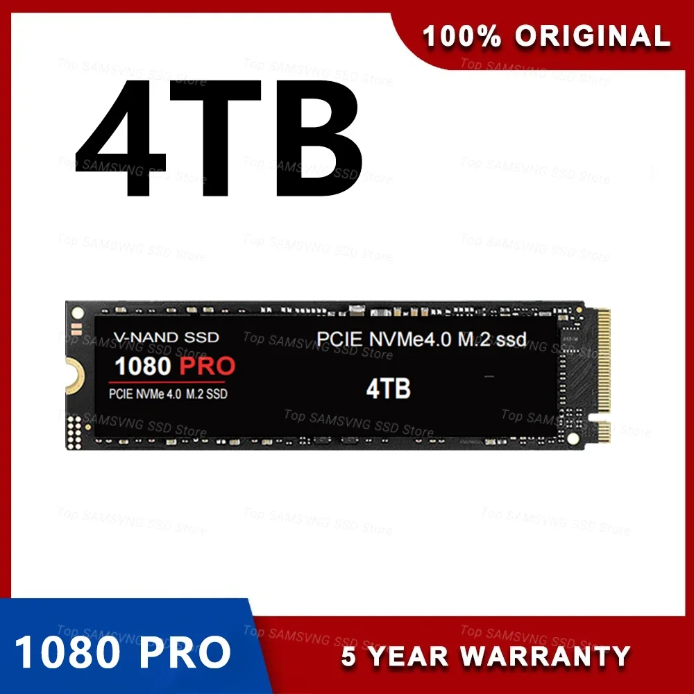 

New SSD 2TB M2 Nvme M.2 2280 PCIe 4.0 X 4 990 PRO 4TB 1TB Internal Solid State Drive 980 HDD Hard Disk for PS5 Desktop/PC/laptop