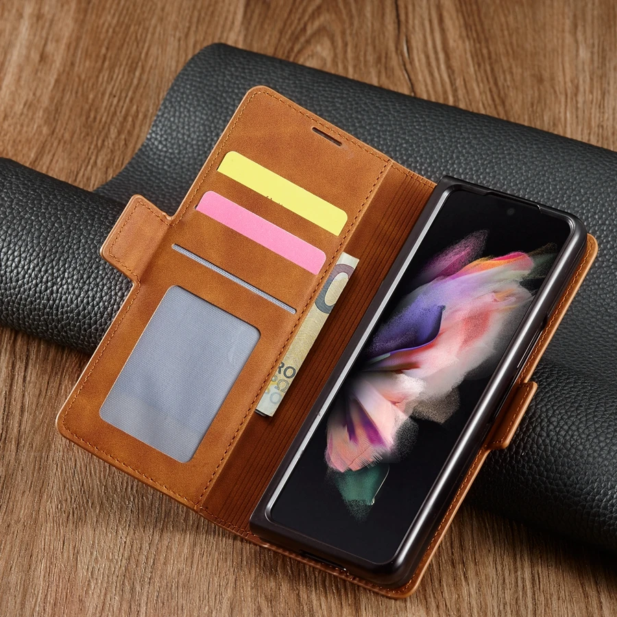 Samsung Galaxy Z Fold 5 or Earlier Z Fold Model Custom Wallet Case