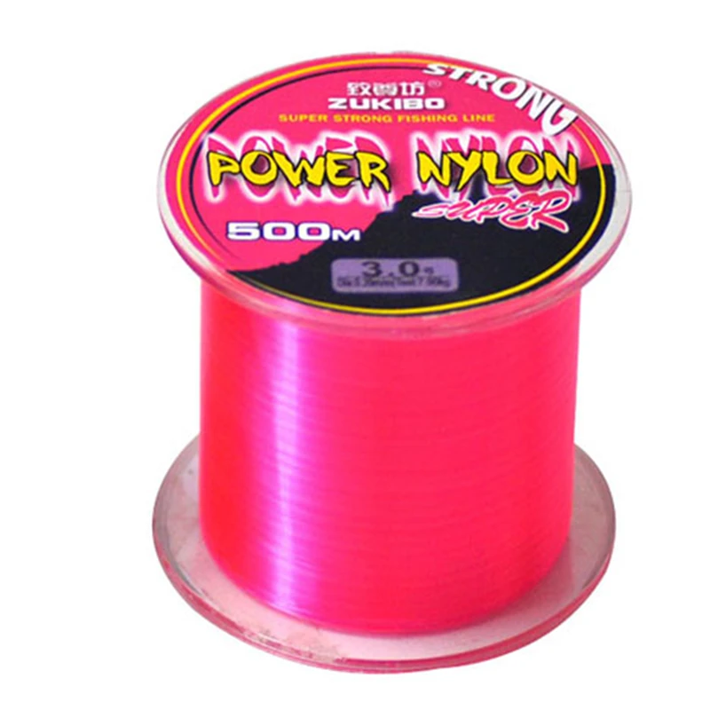 ZUKIBO 500M Nylon Fishing Line Japanese Durable Monofilament Carp