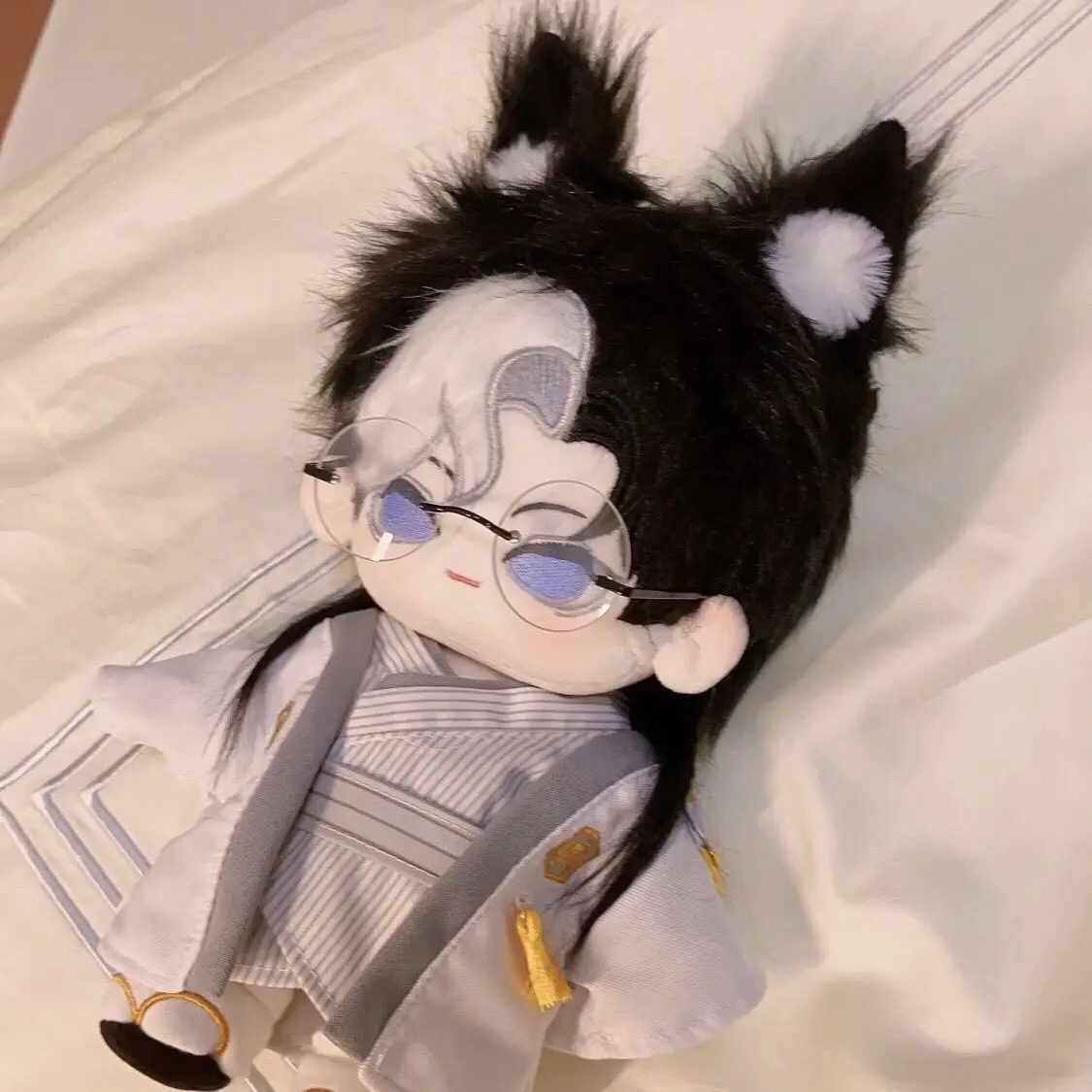 

20cm Game IDV Joseph Photographer Anime Plush Doll Model Body With Skeleton Kawaii Cosplay Cartoon Plushies Toy Figures Gifts