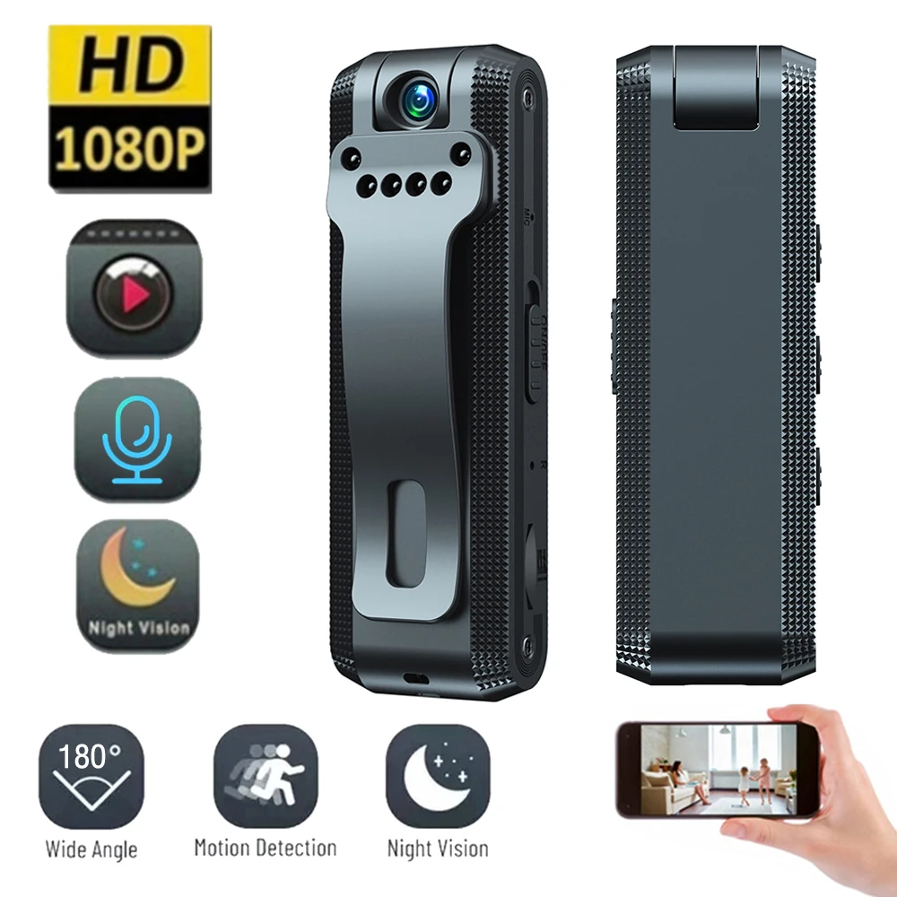 Nuova Penna Per La Registrazione Del Suono Mini Telecamera Full Hd Registrazione Video Vocale Visione Notturna A Infrarossi 1080P Piccola Camma Wirele
