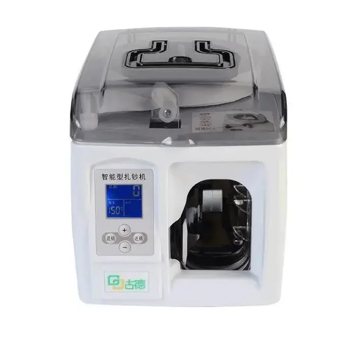 Automatic Banknote Bundling Machine Money Binding Strapping Machine 110V/220V | Intelligent Currency Note Packer for Bill Bank C detail image 1