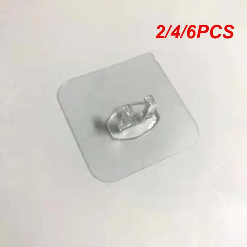 Toothbrush Stand Wall-mounted Traceless Bathroom Supplies Toothbrush Holder Durable Multi-functional Cover 2 4 6PCS