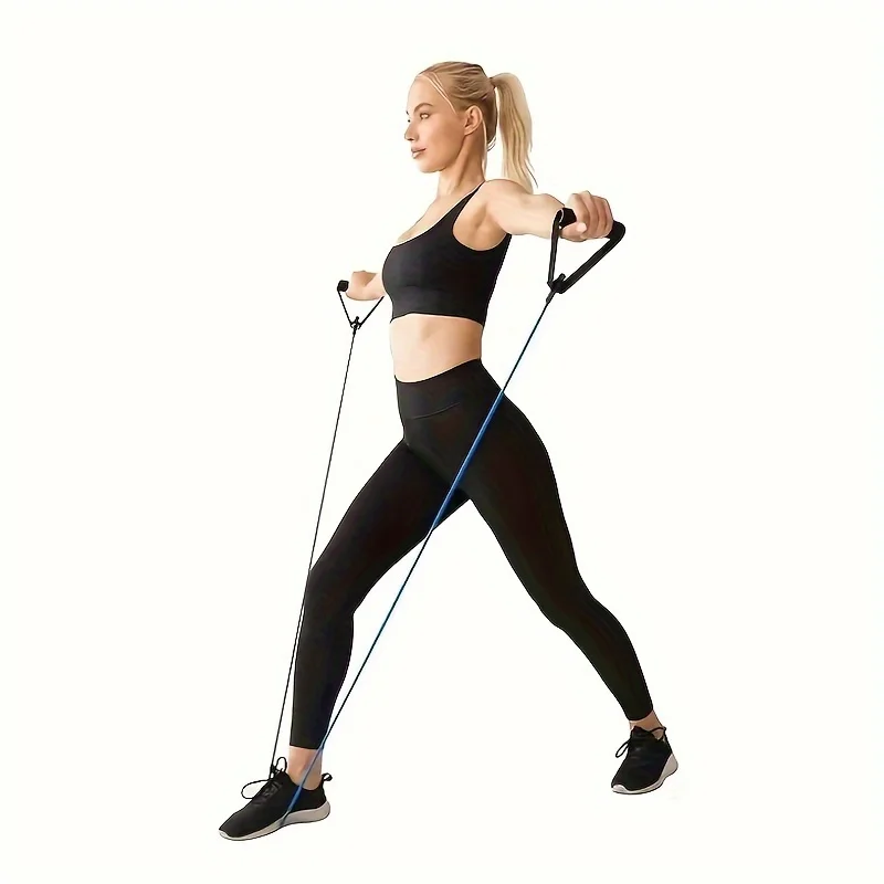 One-line tension device body-building elastic rope household