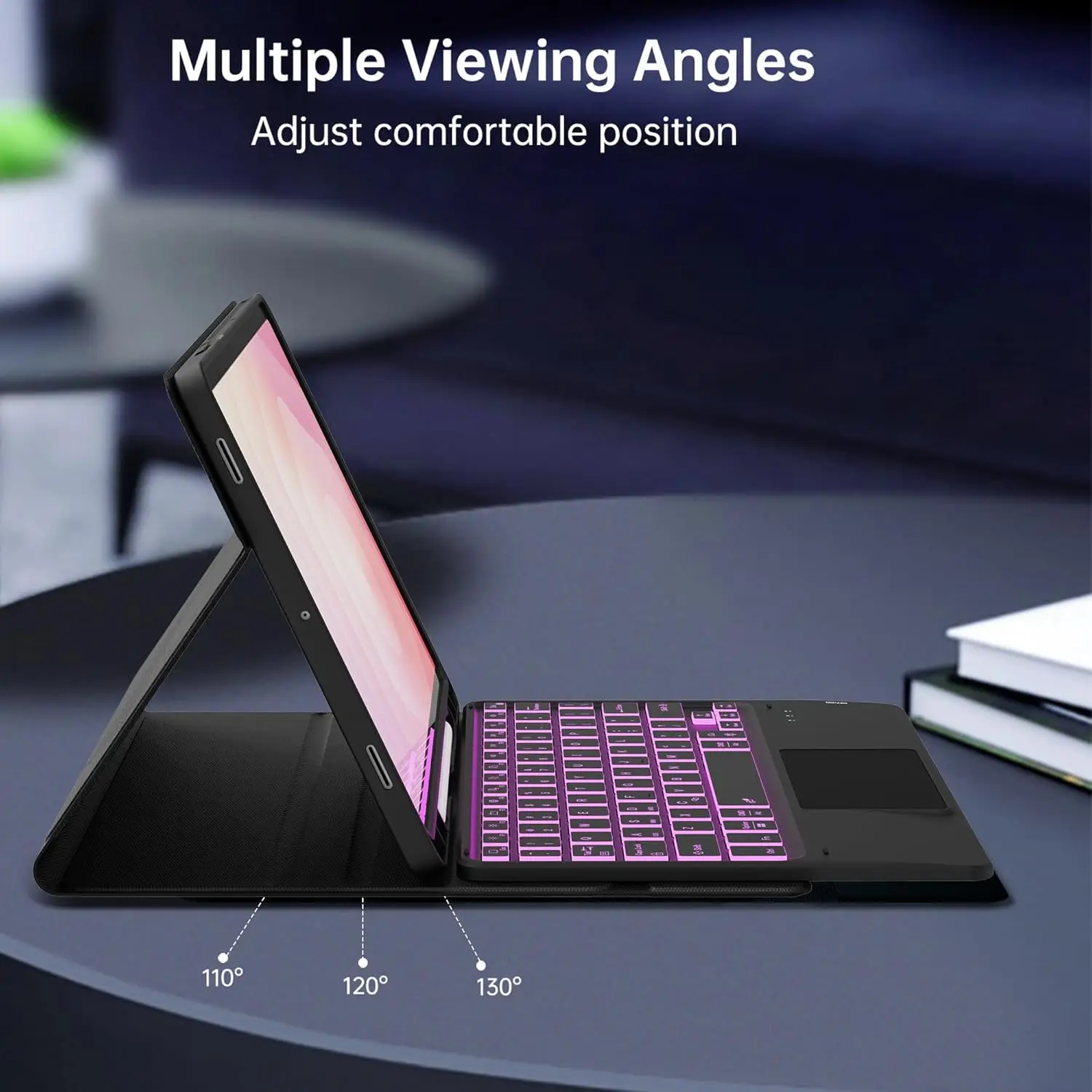 Premium Wireless Keyboard Cover for 11-Inch Tablet, Enhanced Protection & Functionality