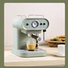 15Italian Electric Coffee Machine Bar Semi-automatic Espresso Retro Manufacturer Cappuccino Pump Type with Frother Milk Cool 6