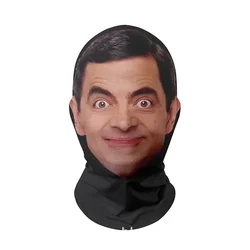 Personalized 3D Celebrity Face Masks - Fun Christmas Gifts for Adults - Elastic and Breathable Party Cosplay Headgear (YA15)