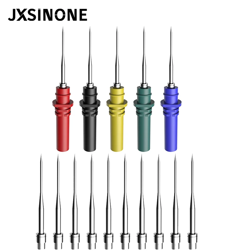 

JXSINONE Automotive Diagnostic Test Accessories Oscilloscope Probe Pins Set Oscilloscope Accessory Acupuncture Repair Tool HT307