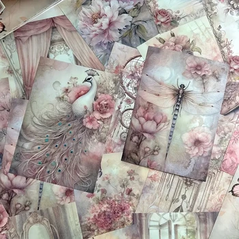 Vintage Scrapbooking Paper Set 1