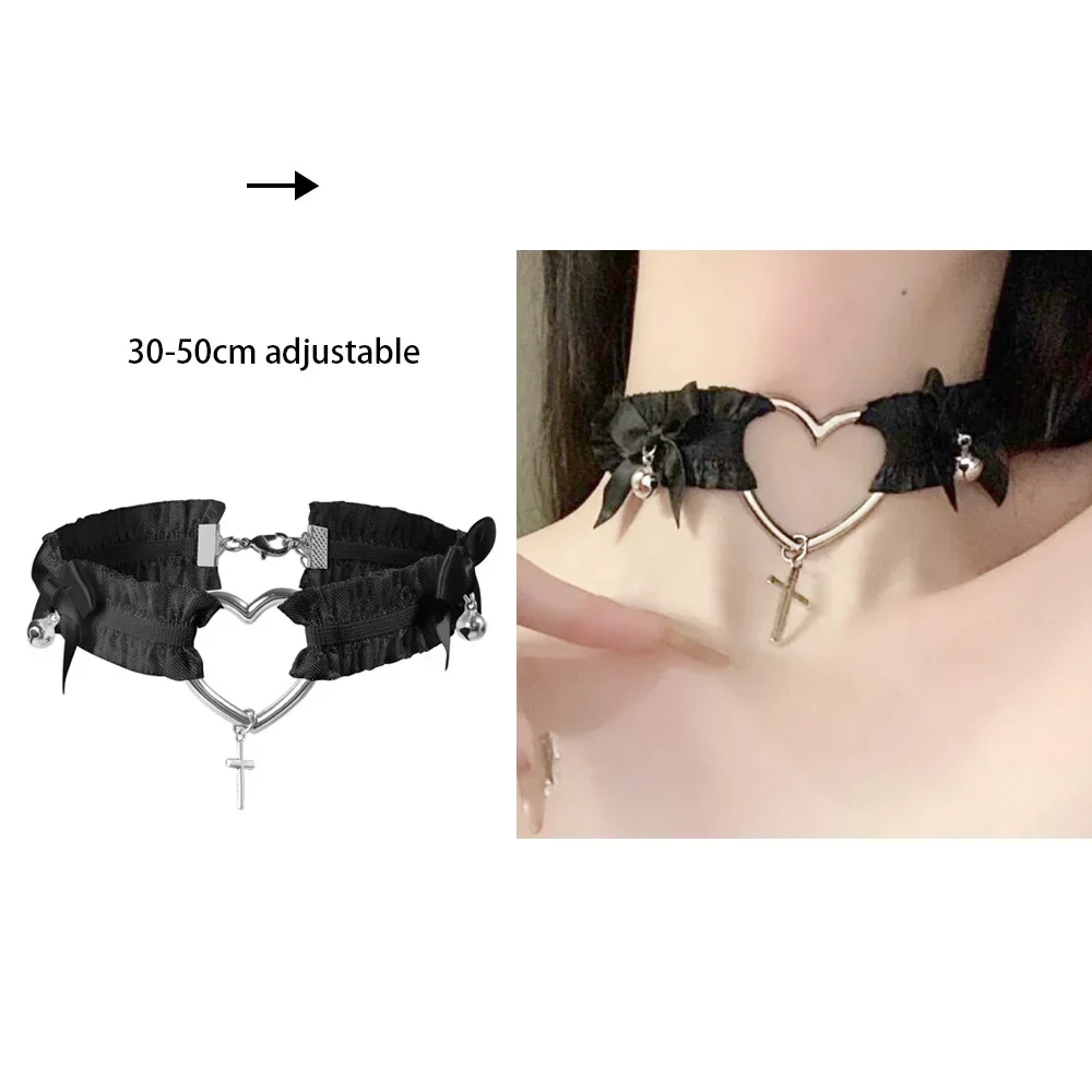 Trendy Vintage Gothic Heart Choker Necklace Jewelry Gift