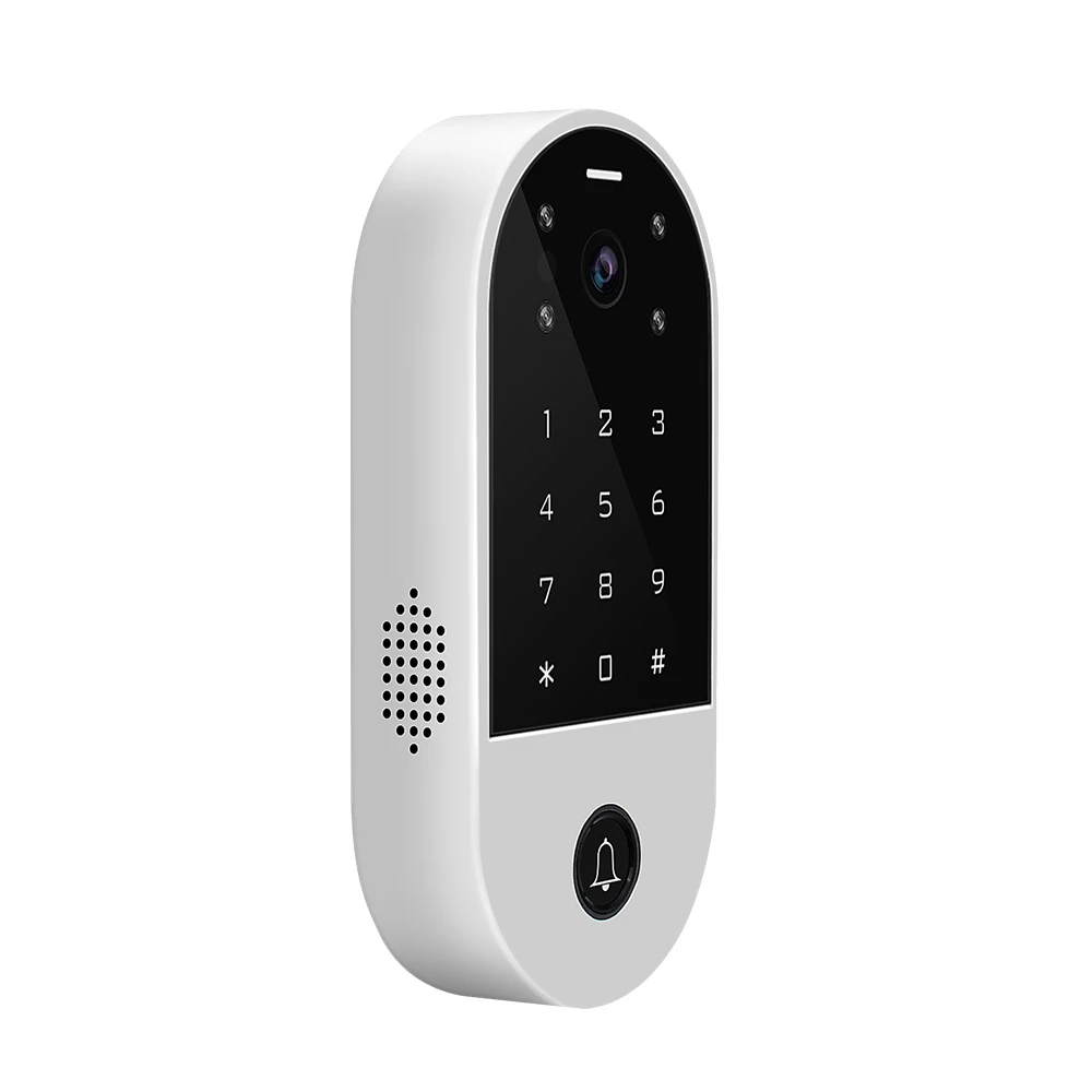 Interphone intelligent Tuya Smart - Couleur blanche