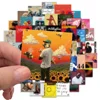 55pcs Fashion Singer Album Personality Trend Cover Sticker DIY Luggage Phone Guitar 2
