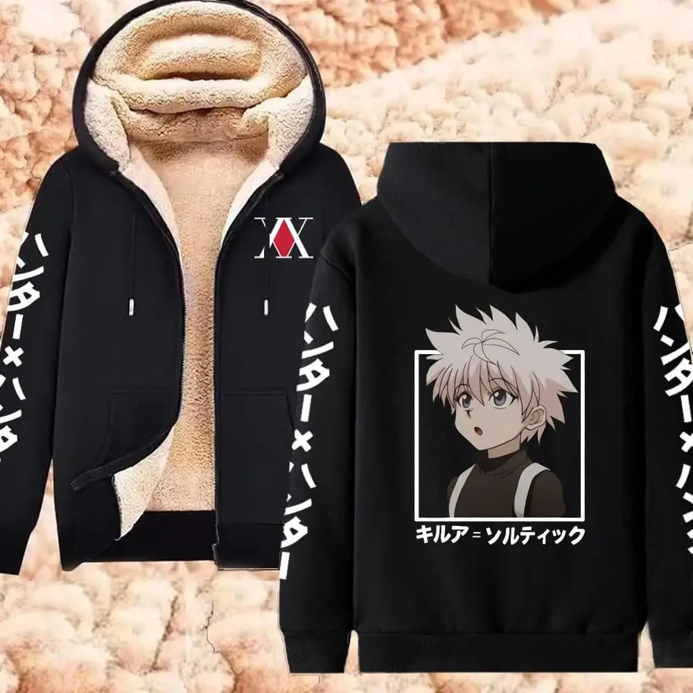 Blusa Jaqueta 3D Full Killua Zoldyck Clássico Anime Hunter X Hunter To