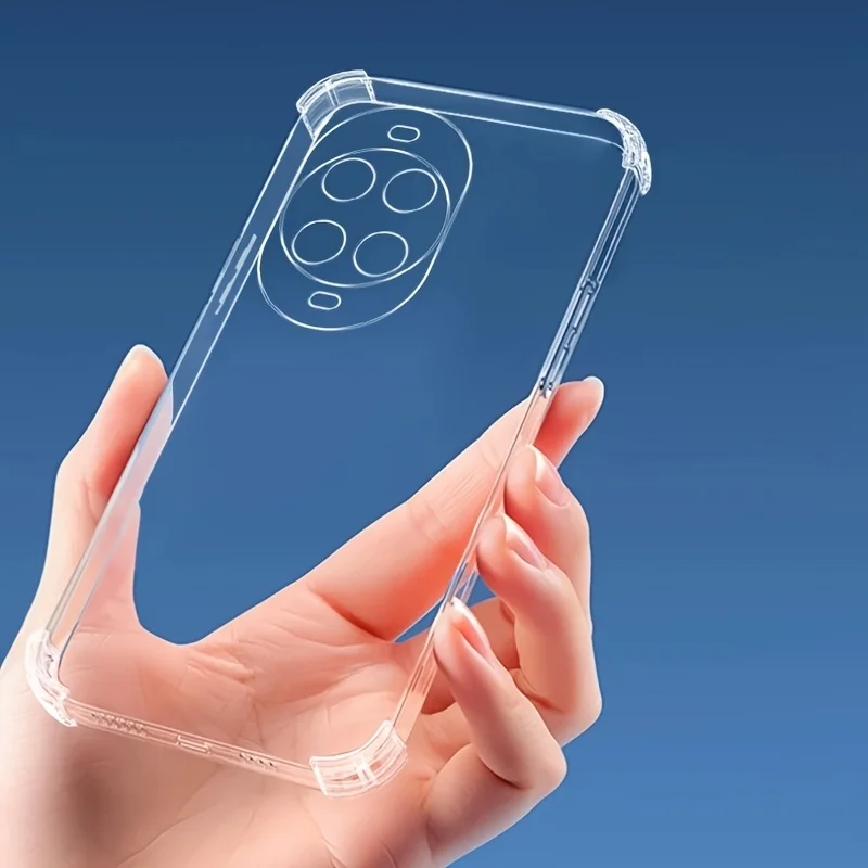 Clear Soft TPU Silicone Back Cover - Transparent Phone Case