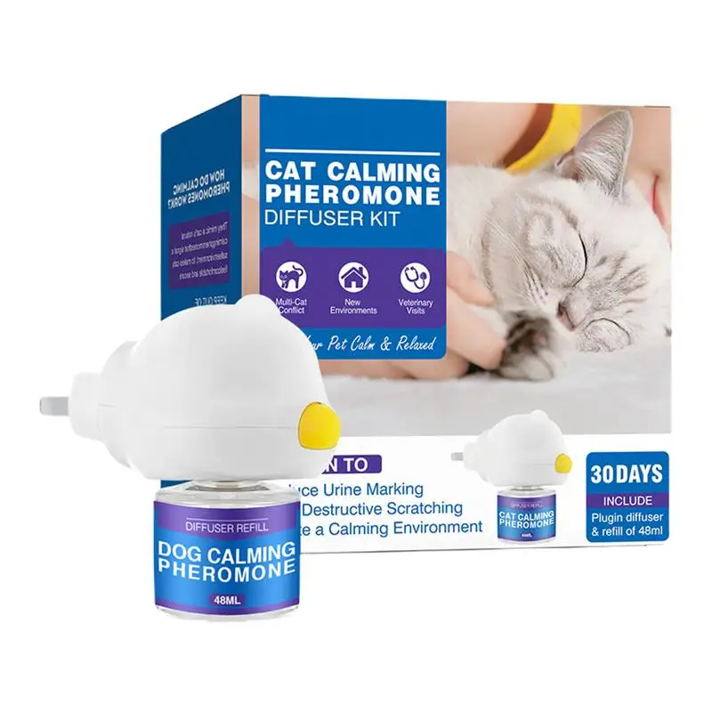 Pet Calming Liquid Dog Emotions Relief Noise Reduction Train Anti Anxiety Fighting Calming Diffuser Manage Cat Calm Down Fluid