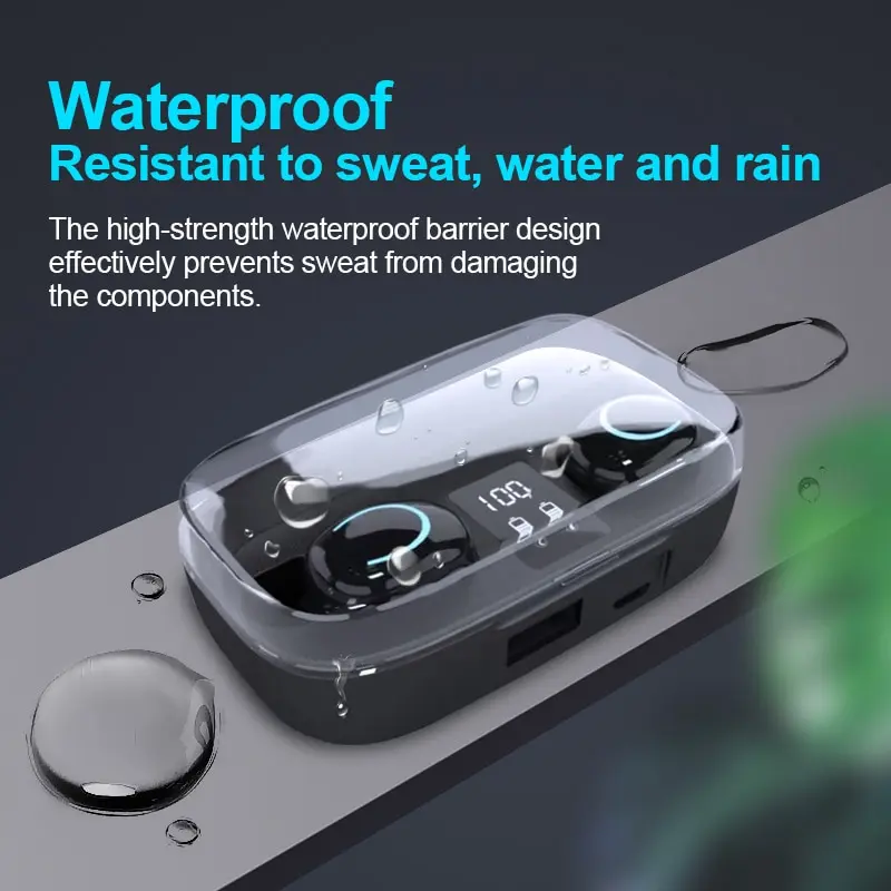 Wireless Bluetooth Headphones With Active Noise Cancelling Sport_voghion.com