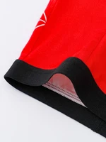 Boxer tricoté imprimé araignée pour adolescents, sous-vêtements de sport en tissu confortable, sans frottement, portable quatre saisons 4