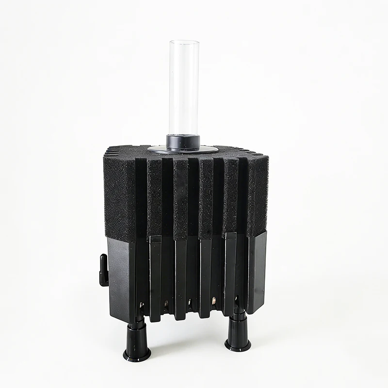 Großer Aquarium-Schwammfilter für Aquarium, Luftpumpe, Skimmer, biochemischer Schwammfilter mit Medienball, Aquarium-Bio-Filter, Filtro – Detail 19