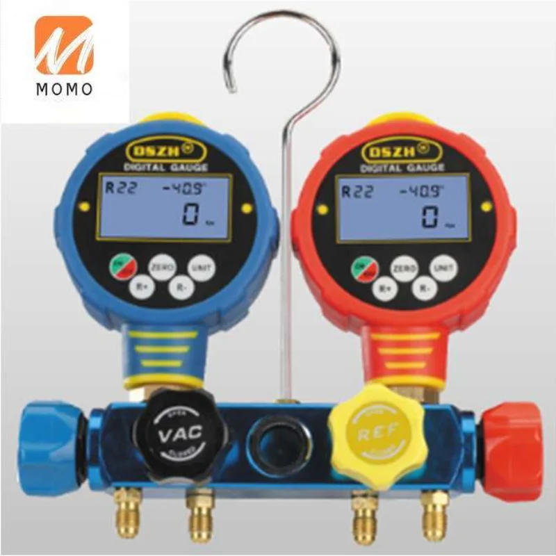 Accurato Kit Di Strumenti Per Refrigerante R134A R32 R410A Cluster Di Strumenti Per Collettore Digitale
