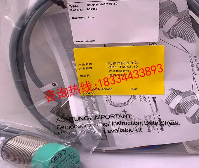 

NBN15-30GM50-Z0 P + F M30 датчик приближения новый высококачественный