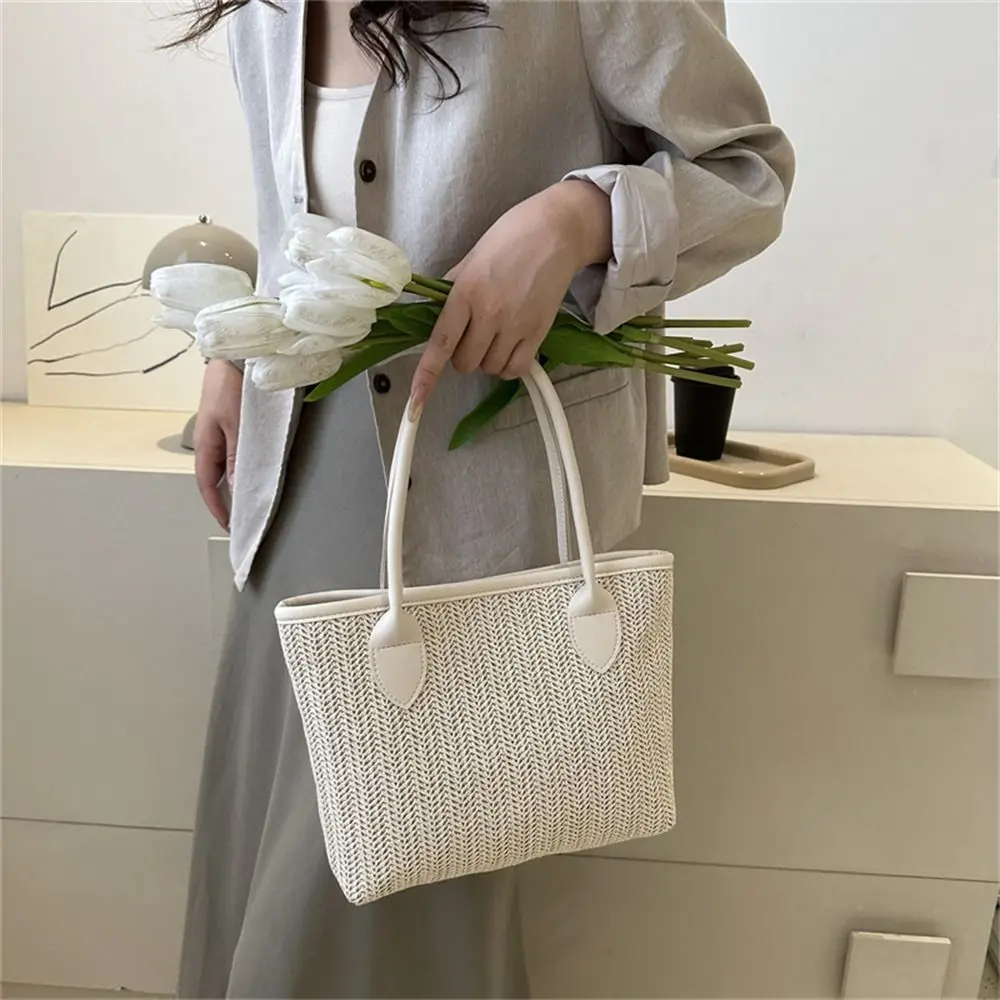 

Плетеная сумка на плечо, из ротанга