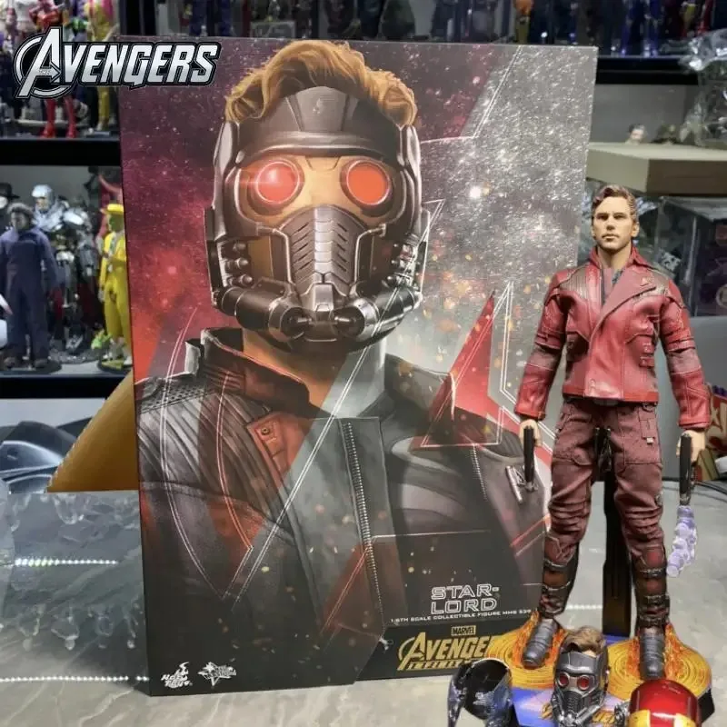 Nuovo Originale 100% Originale Hottoys Mms539 Star Lord Peter Quill Avengers Extron War Movie Rick Model Art Collection Toy En Stock