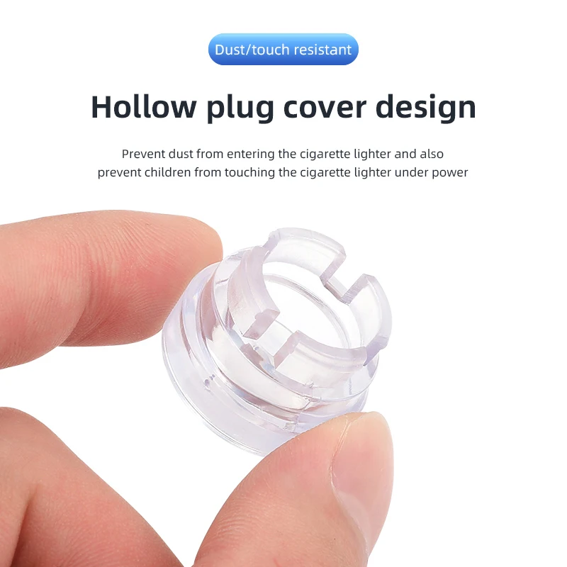 1Pcs Car Cigarette Lighter DustProof Cap For Peugeot 206 207 5008 406 301 108 307 408 106 607 308 205 208 407 508 107 2008 807 car lighter dust cap