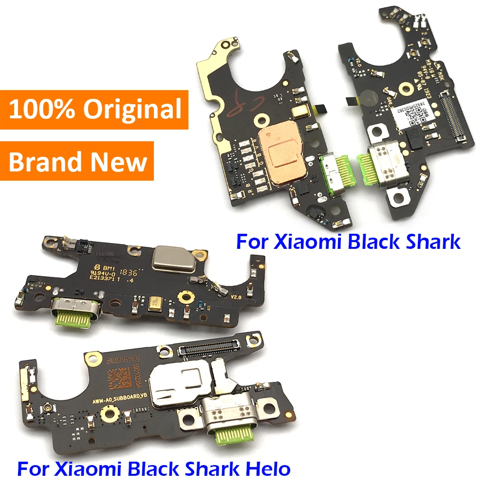

15 шт. USB для Xiaomi Mi Black Shark Helo Зарядное устройство Док-станция разъем гибкий кабель для Xiaomi Mi Black Shark 1 оригинал
