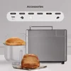 Bread Maker, 2 Lb. With 17 Menu Options, Automatic Fruit & Nut Dispenser & 6 Accessories, Multi-Functional Bread Maker 4