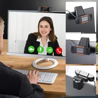Mini Webcam 480/720/1080P/2K/4K HD USB Web Camera with Microphone for Computer Desktop Gamer Webcast Video Call Conference Work - Image 6
