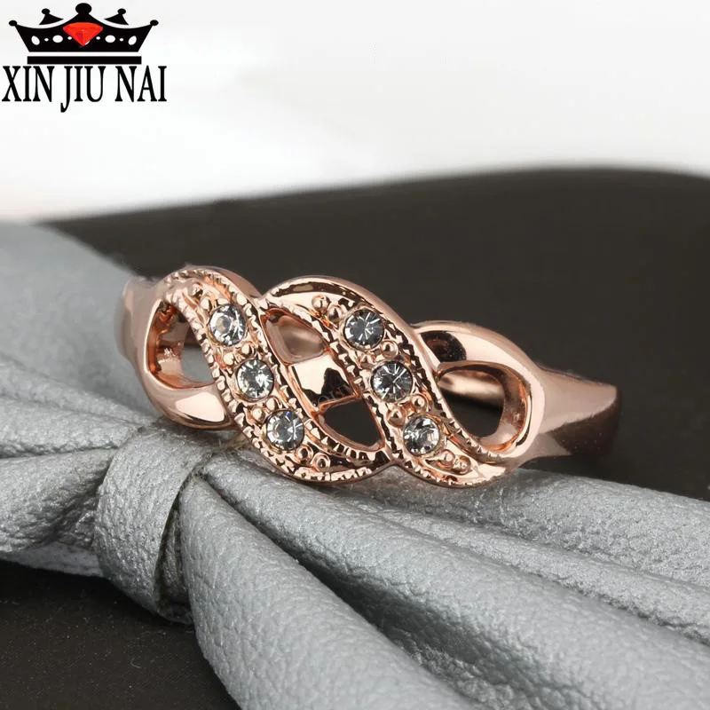 

2020 new simple fashion wild romantic twist twist twist women's diamond ring women's jewelry bridal engagement accessories