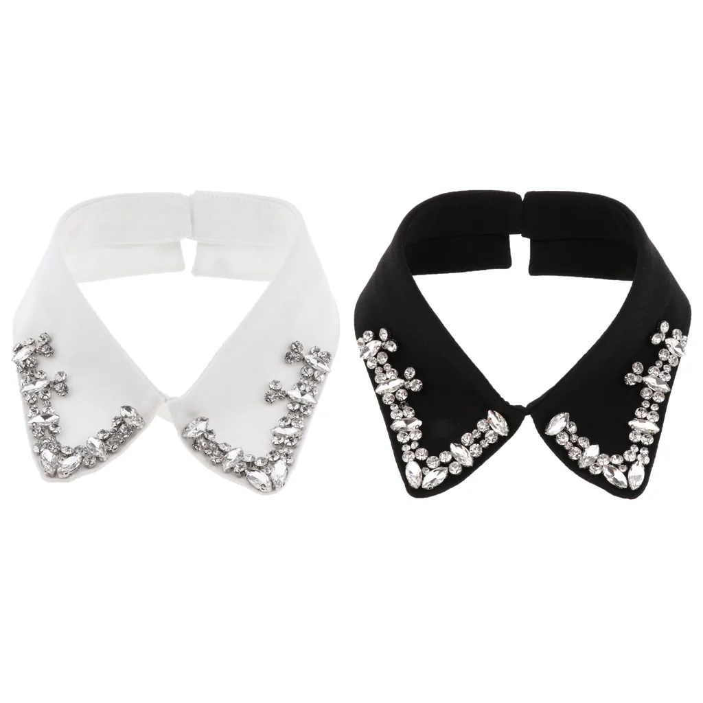 

Beaded Faux Collar, Detachable Lapel False Collar, Collars