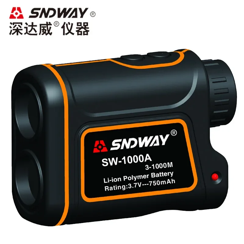 Laser Rangefinder SNDWAY Telescope 600M 1000M 1500M Laser Distance Meter For Hunting Monocular Golf Range Finder Roulette Tape Measure