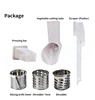 LEWIAO Electric Cheese Ham Grater Commercial Butter Slicer Shredder 300w Vegetable Shredded Slicing Machine 2