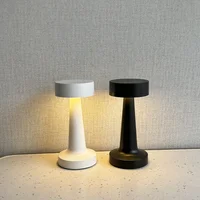 USB Rechargeable Touch Desk Lamp Wireless Bedside Decorative LED Table Lamp Restaurant Coffee Bar Home Mood Lighting Night Light 1