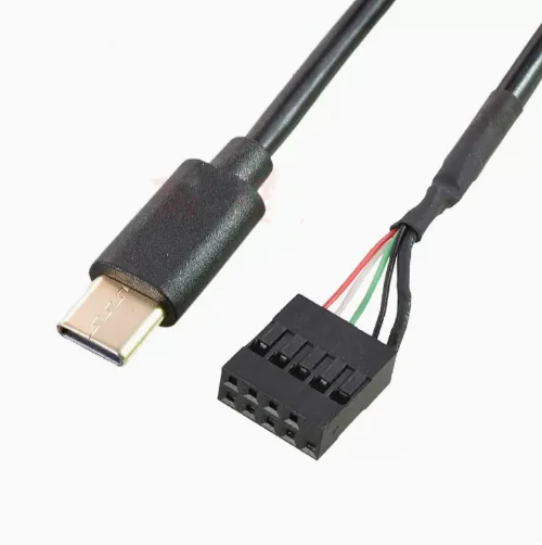 

Motherboard 5P/9P Dupont 2.54 to Type-C Android terminal wire